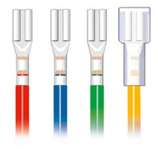 PECO PL-31 Push-on Point Motor Terminal Connectors & Insulating Shrouds 2nd Post