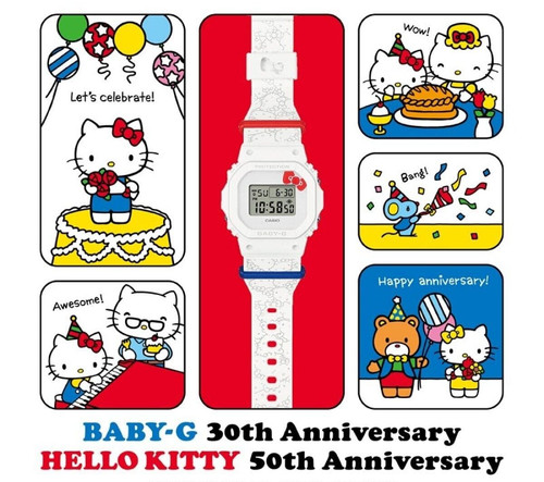 Hello kitty casio shock - casio, g-shock
