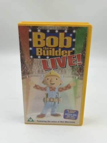 Bob the builder live - live!, vhs