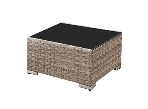 Garden rattan coffee table - table,, pe