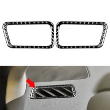 2x Carbon Black Inner Upper