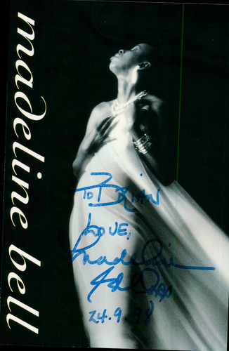 Madeline bell signed - madeline,