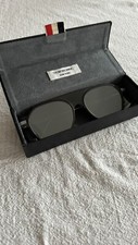 Thom Browne Sunglasses TB-809 B-GRY-SLV-Grey/Silver 55mm