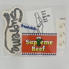 Supreme 4 Sticker Pack Ss25