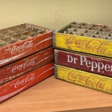 Vintage Coca-Cola Wooden