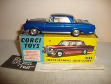 CORGI TOYS 253 MERCEDES BENZ 220 SE COUPE - EXCELLENT in original BOX