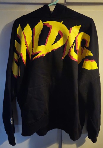 Childish black flame hoodie - childish,