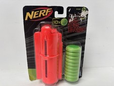 Nerf Vortex Tech Set Kit With 10 x Discs New Worn Packaging (2011) Hasbro