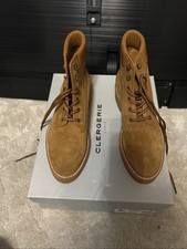 New Ladies Tan Suede Clergerie