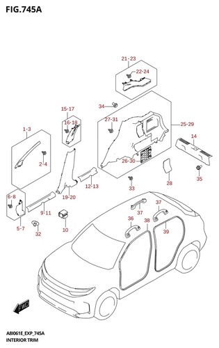 Suzuki genuine grip assistant - genuine,