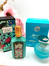 GUCCI FLORA Jasmine + VERSACE