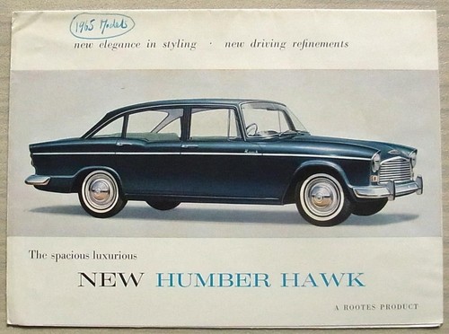 Humber hawk series - humber, iv