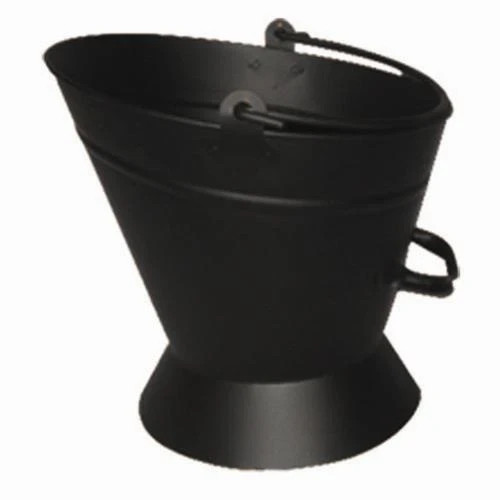 Black coal bucket - cast, iron