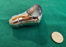 Momo Short Gear Knob Chrome/Carbon Fibre Look