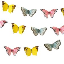 BUTTERFLY BUNTING Garland