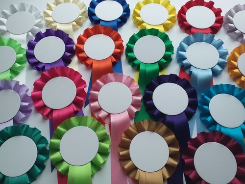 Blank rosettes - 5, per