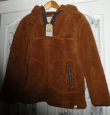 Fat Face Womens Size MEDIUM Millie Overhead Hooded Fleece Top BNWT