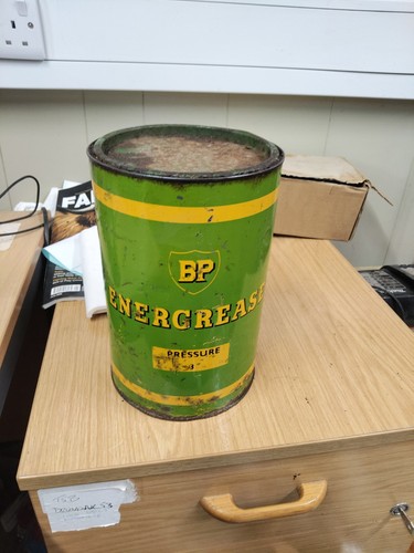 Vintage energrease tin - energrease,