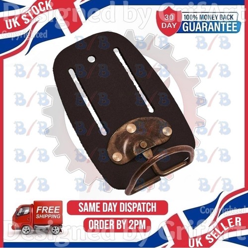 Leather hammer holder swivel - leather,