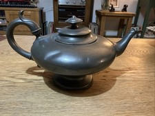 Antique Pewter Teapot