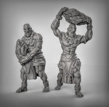 Stone Giants (Pair) Resin