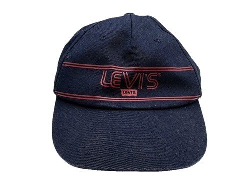 Levi baseball cap - navy, red