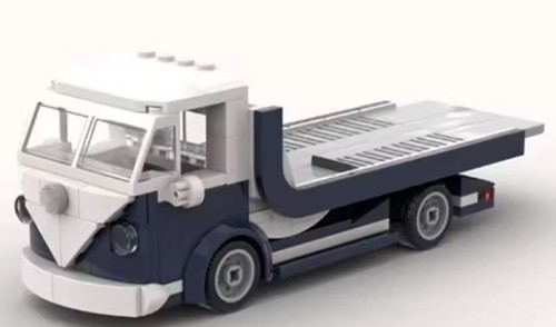 Retro low loader - vw, brick