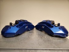 BMW F10 M5 M6 Front Brake Calipers With New Stainless Bleed Screws - RH + LH