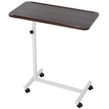 HOMCOM C-Shaped Mobile Table