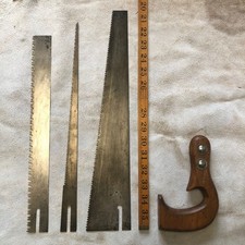Vintage Saw Combination - keyhole, panel, pruning saw. No name.
