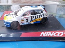 Ninco 50289 Slot Car A Model of The Fiat Punto Super 1600 USED  1:32 UNTESTED