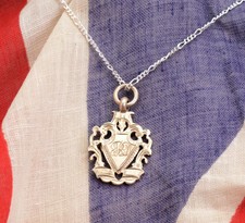 Antique 1919 Solid Silver Army