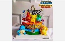 13 PCS/Set Pokemon Cake