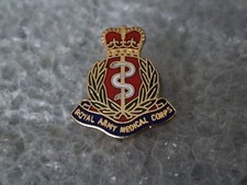 RAMC Royal Army Medical Corps Lapel Pin Badge Armed Forces Soldier Veteran War