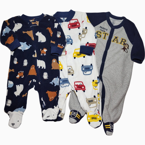 Carter fleece mos footed - 3,
