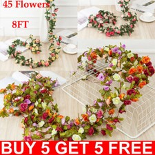 45 Flowers 8Ft Artificial