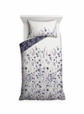 Tesco Blue Floral Duvet Set