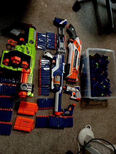 Set assorted nerf guns - 4,