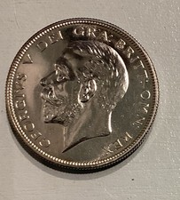 1927,George V Proof Half Crown In Mint Condition, From Sellers Collection.