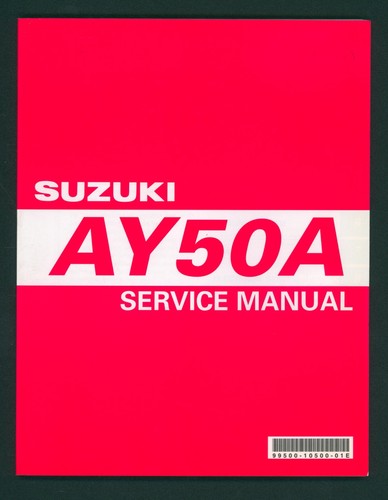 Suzuki ay50a katana manual - suzuki,