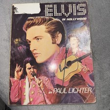 Elvis In Hollywood by Paul Lichter (1975. Paperback)