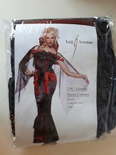 Leg Avenue Sizes S M Vampire Queen Costume Adult Halloween Fancy Dress Outfit