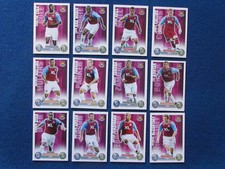 Topps Match Attax Cards - Lot of 12 - West Ham United - 2007/08 - Red Back