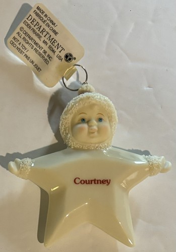 Courtney snowbabies snow - “courtney”,