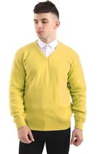 Mens V-Neck Jumper Pullover
