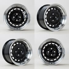 White Label Classic 15" 8.25J Alloys 4x100 Fit VW GOLF MK1,2,3 POLO CIVIC,MX5 BL