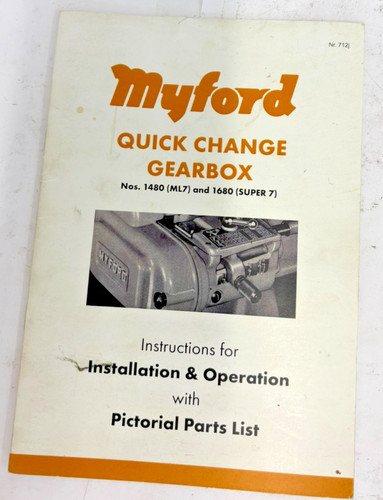Used myford super and ml7 - myford,