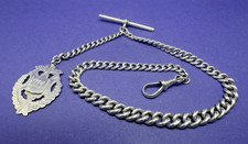 SOLID SILVER SINGLE ALBERT