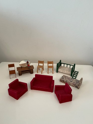 Vintage dolls house job lot