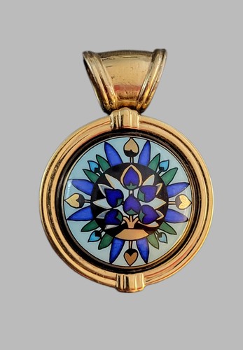 Vintage michaela frey enamel - vintage,